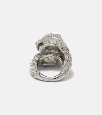 Dionysus crystal-embellished ring  | Gucci