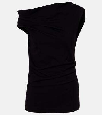 Asymmetric cotton top | Dries Van Noten