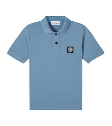 Polo in misto cotone | Stone Island Junior