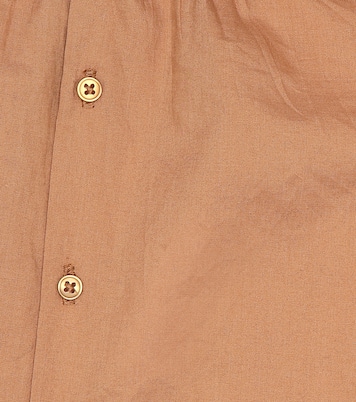 Baby Westminster cotton top | Caramel