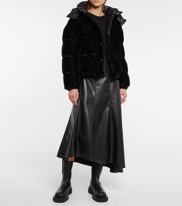 Daunenjacke Daos aus Samt | Moncler