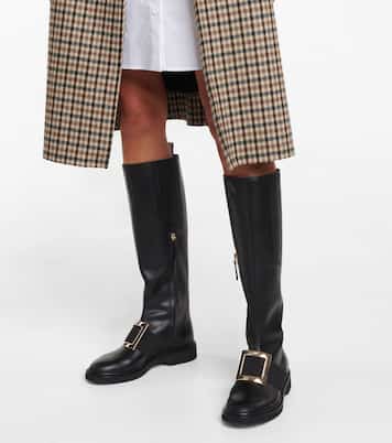Botas altas Viv' Rangers de piel | Roger Vivier