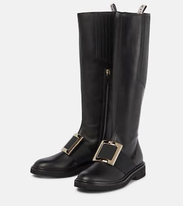 Botas altas Viv' Rangers de piel | Roger Vivier