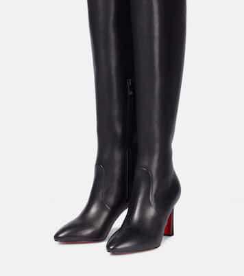 Stivale Eleonor Botta 85 in pelle | Christian Louboutin
