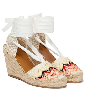Chevron wedge espadrilles | Missoni