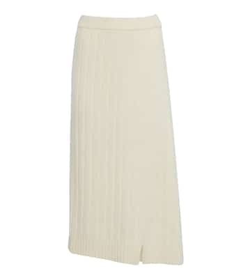 Gonna Dejan in cashmere a vita alta | The Row