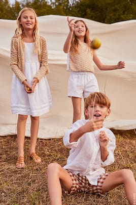 Shorts aus Leinen | Il Gufo