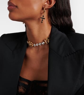 Collier DG à cristaux | Dolce&Gabbana