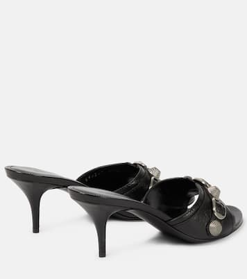 Mules Cagole en cuir | Balenciaga