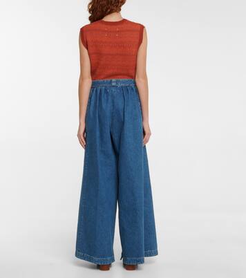 High-rise wide-leg jeans | Maison Margiela