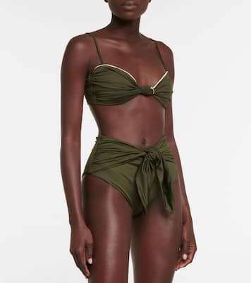 Knotted bikini top | Johanna Ortiz
