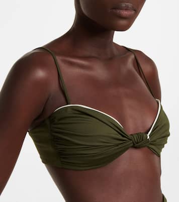 Knotted bikini top | Johanna Ortiz