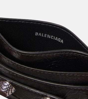 Kartenetui Le Cagole aus Leder | Balenciaga