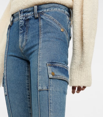 Genadio low-rise flared jeans | Petar Petrov