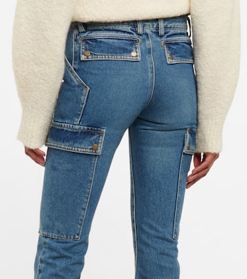 Genadio low-rise flared jeans | Petar Petrov