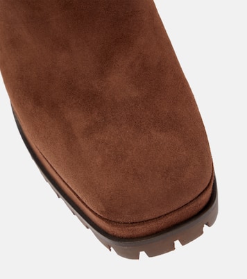 Harlem suede platform ankle boots | Gianvito Rossi