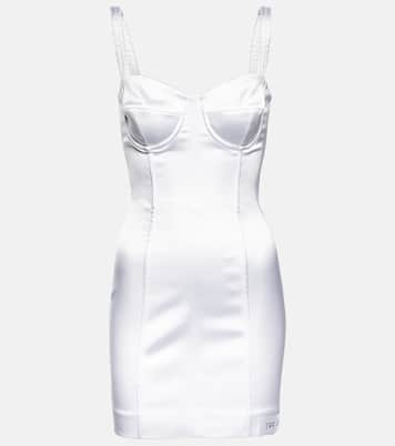 x Kim – Robe en satin | Dolce&Gabbana