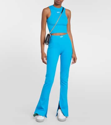 Leggings in jersey con spacchi | Off-White