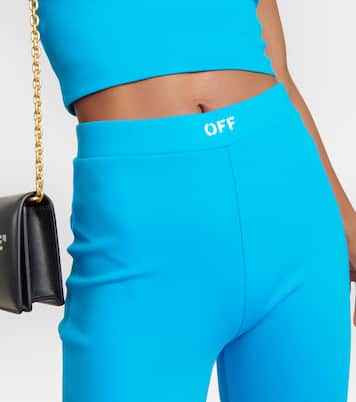 Leggings in jersey con spacchi | Off-White