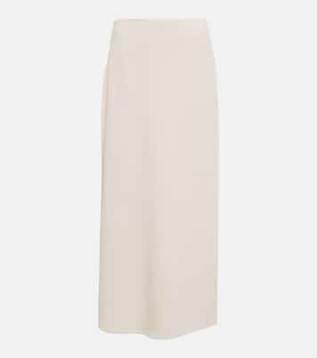 Crêpe midi skirt | Toteme