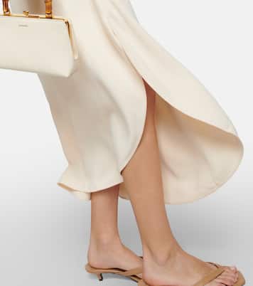 Crêpe midi skirt | Toteme
