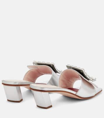 Pantoletten Love 45 aus Leder | Roger Vivier