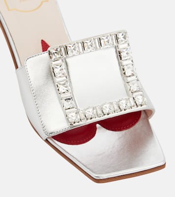 Pantoletten Love 45 aus Leder | Roger Vivier