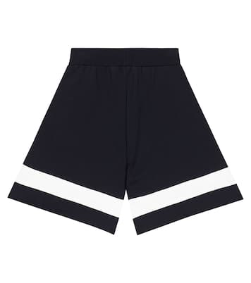 Shorts de jersey de algodón bordados | Monnalisa
