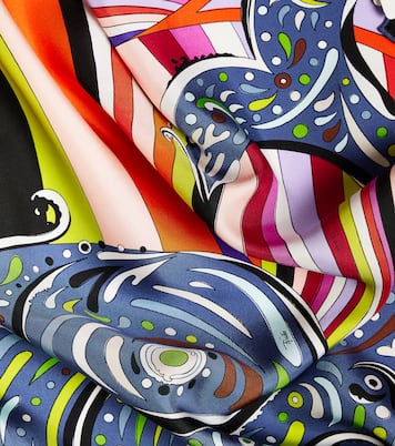 Pañuelo Iride de sarga de seda | Pucci