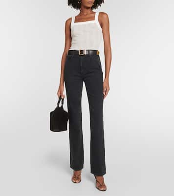 Jeans regular Danielle a vita alta | Khaite