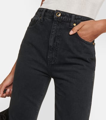 Jeans regular Danielle a vita alta | Khaite