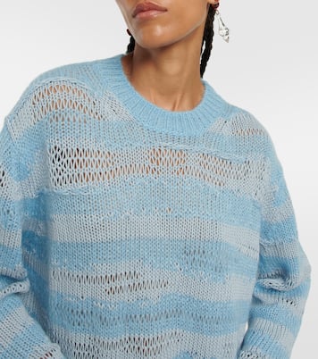 Jersey a rayas con efecto envejecido | Acne Studios