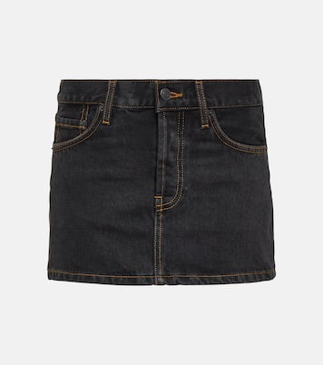 Minifalda de denim | Wardrobe.NYC
