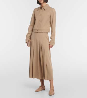 Veste raccourcie Thereza en laine vierge | Gabriela Hearst