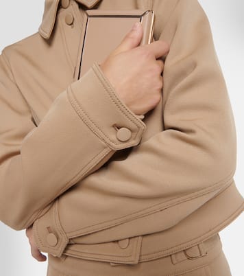 Veste raccourcie Thereza en laine vierge | Gabriela Hearst
