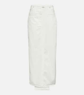 Jupe longue en jean | Courrèges