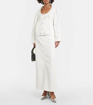 Jupe longue en jean | Courrèges