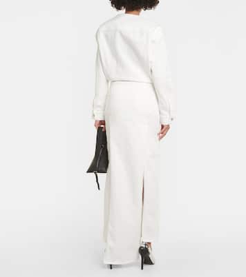 Jupe longue en jean | Courrèges