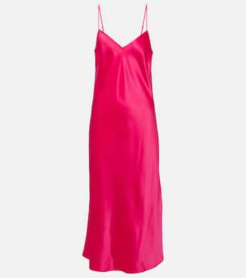 Robe midi en satin de soie | Eres