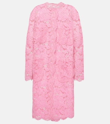 Vestido midi de encaje | Dolce&Gabbana