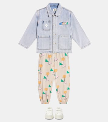 Printed velour sweatpants | Jellymallow