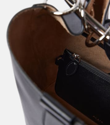 Bucket-Bag Ring Large aus Leder | Alaïa