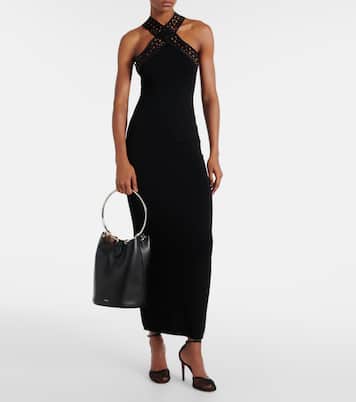 Bucket-Bag Ring Large aus Leder | Alaïa