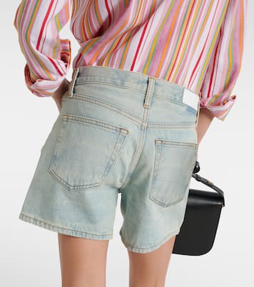 Shorts di jeans a vita media | Re/Done