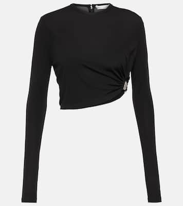 Abito lungo in jersey con cut-out | Christopher Esber