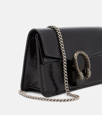 Schultertasche Dionysus Small aus Lackleder | Gucci