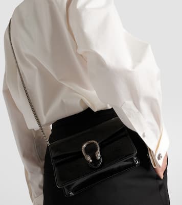 Schultertasche Dionysus Small aus Lackleder | Gucci