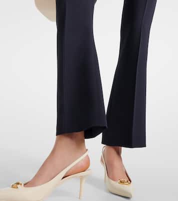 Pantaloni flared in Cady Couture | Valentino