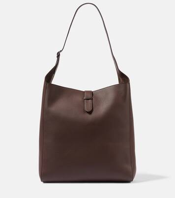 大人気【The Row】Blake leather  ショルダーバッグ Blake leather shoulder bag in brown - The Row | Mytheresa