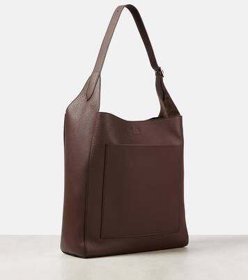Blake leather shoulder bag in brown - The Row | Mytheresa